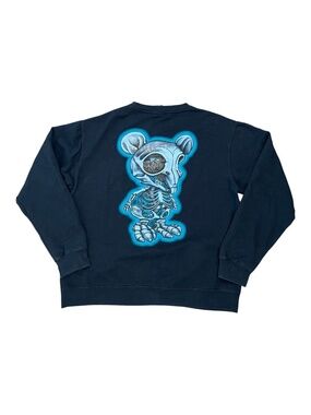 Ron English POPaganda Mouse Mask Murphy Graphic Sweatshirt